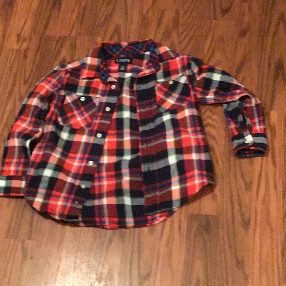 Boys Chap button down shirt, size 5